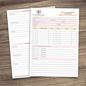 Ficha de Atendimento Veterinário 3088