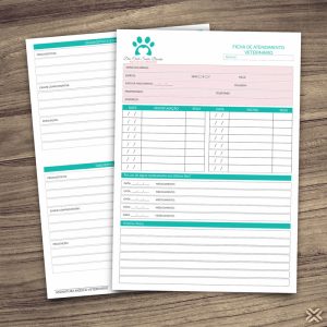 Ficha de Atendimento Veterinário 3093