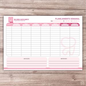Planner Dentista 0601