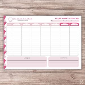 Planner Dentista 0604