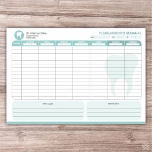 Planner Dentista 0606