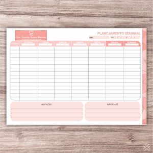 Planner Dentista 0607