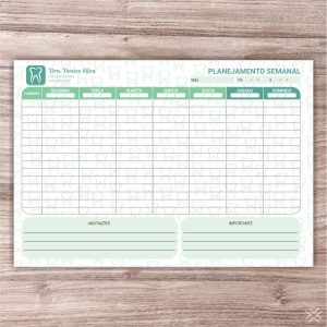 Planner Dentista 0609