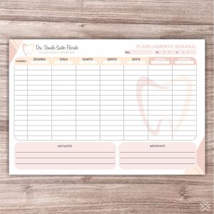 Planner Dentista 0616