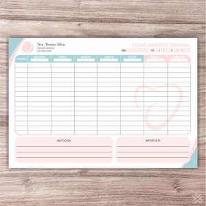 Planner Dentista 0617