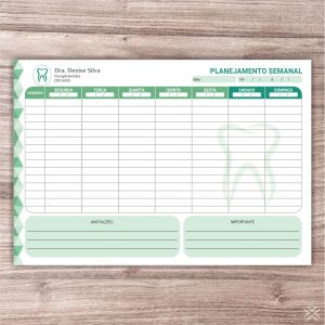 Planner Dentista 0620