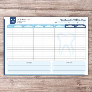 Planner Dentista 0622