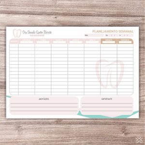 Planner Dentista 0623