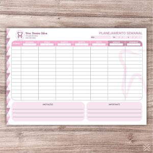 Planner Dentista 0625
