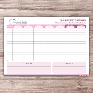 Planner Dentista 0627