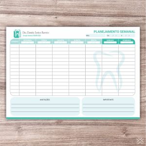 Planner Dentista 0630