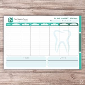 Planner Dentista 0634