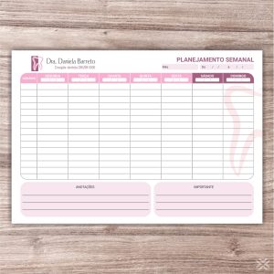 Planner Dentista 0638