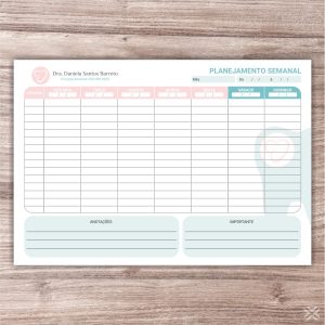 Planner Dentista 0646
