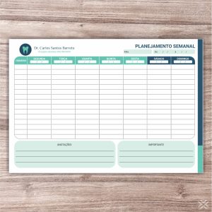 Planner Dentista 0655