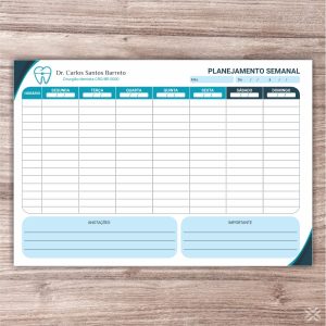 Planner Dentista 0660