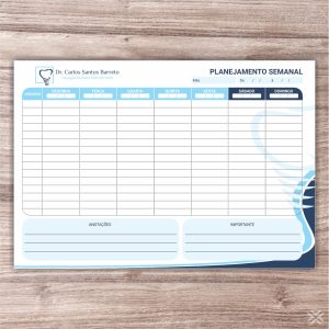 Planner Dentista 0662