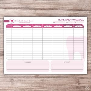 Planner Dentista 0675