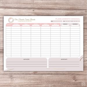 Planner Dentista 0678
