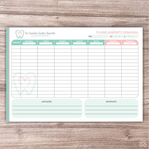 Planner Dentista 0681