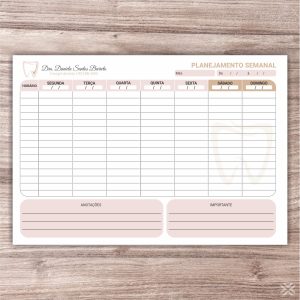 Planner Dentista 0684