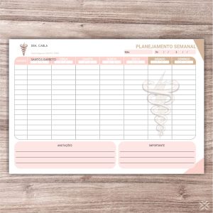 Planner Fisioterapeuta 09100