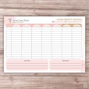 Planner Fisioterapeuta 09102