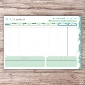 Planner Fisioterapeuta 09107