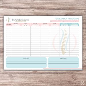 Planner Fisioterapeuta 09108