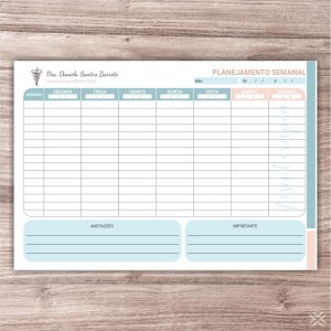 Planner Fisioterapeuta 0912