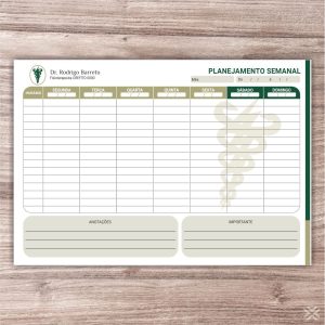 Planner Fisioterapeuta 0913