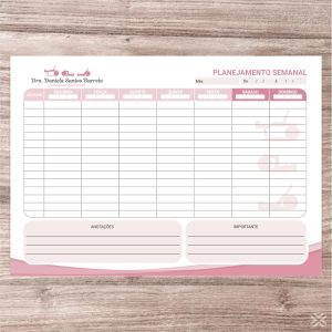 Planner Fisioterapeuta 0923