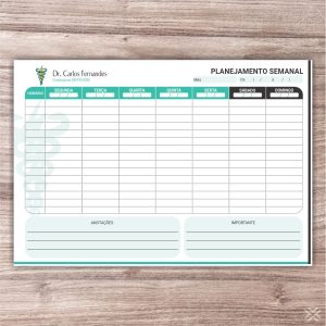 Planner Fisioterapeuta 0933
