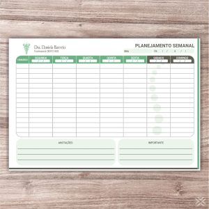 Planner Fisioterapeuta 0936