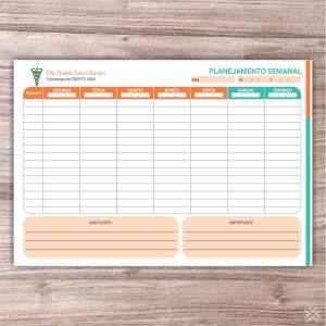 Planner Fisioterapeuta 0955