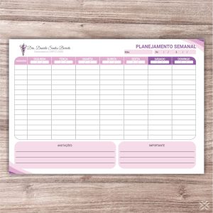 Planner Fisioterapeuta 0985