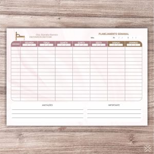 Planner Fisioterapeuta 0991