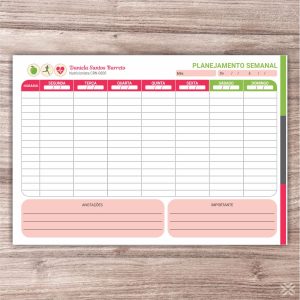 Planner Nutricionista 2404