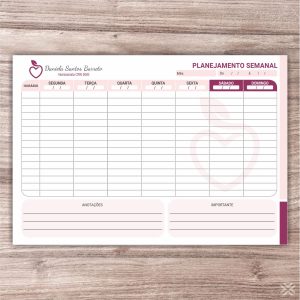 Planner Nutricionista 2405