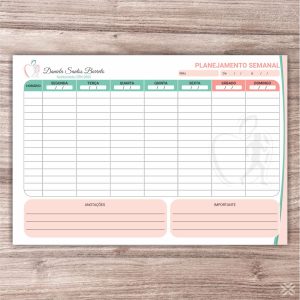 Planner Nutricionista 24108