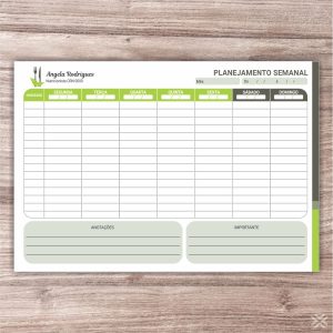 Planner Nutricionista 2412