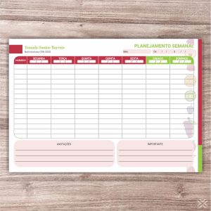 Planner Nutricionista 2463