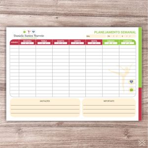 Planner Nutricionista 2473