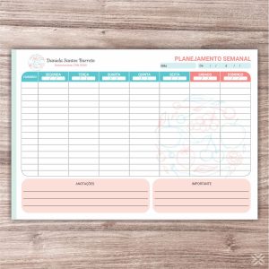 Planner Nutricionista 2474