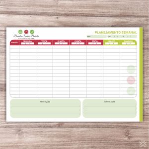 Planner Nutricionista 2487