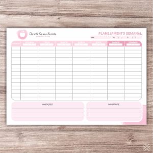 Planner Nutricionista 2497