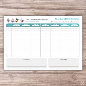 Planner Veterinário 30125