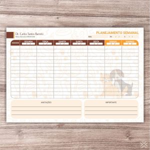 Planner Veterinário 3017