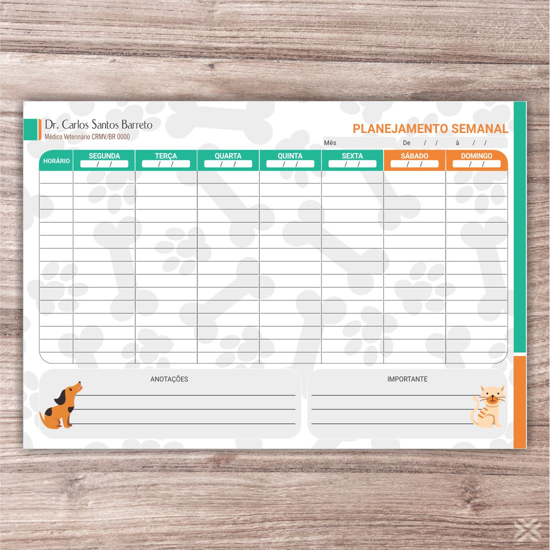 Planner Veterinário 3061
