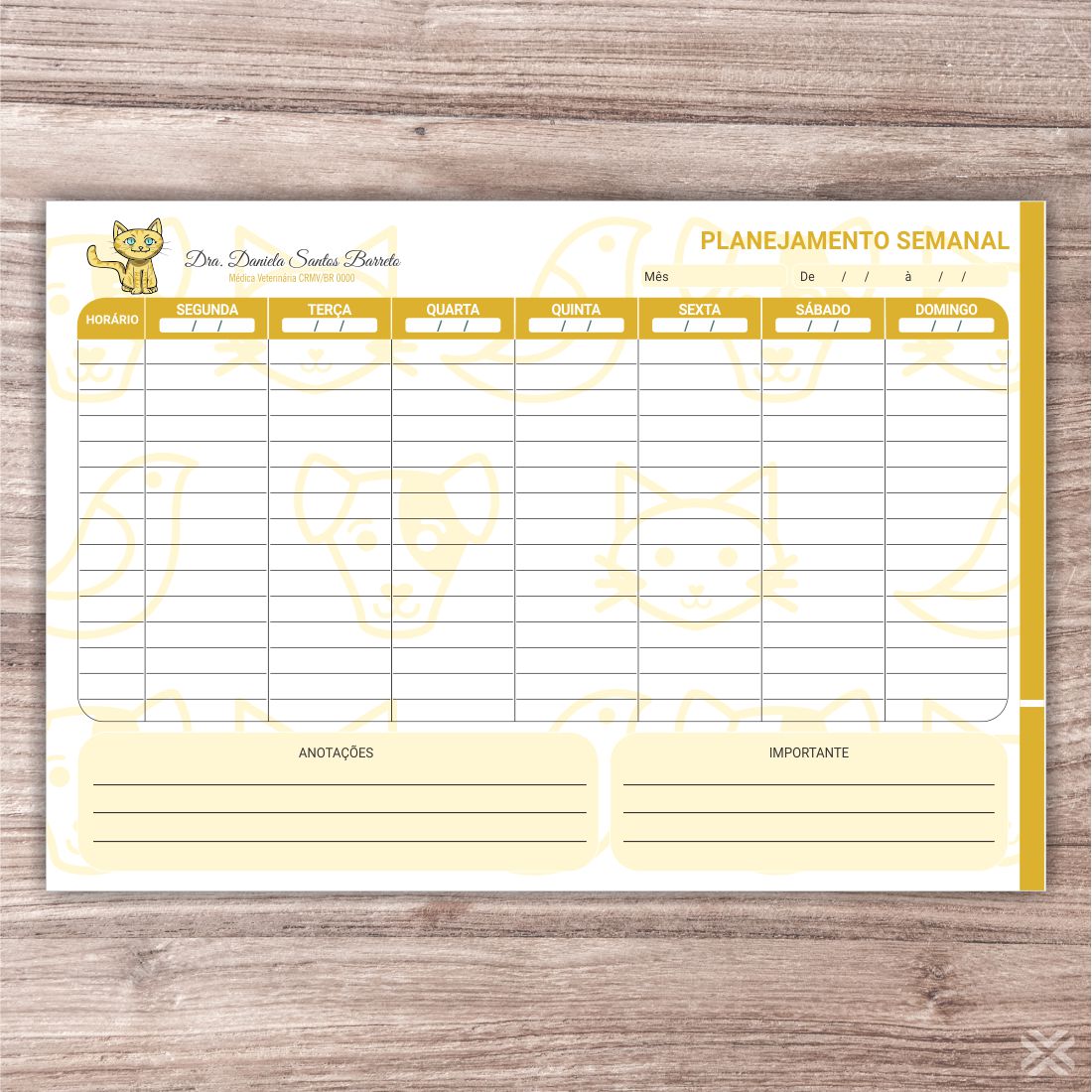 Planner Veterinário 3074